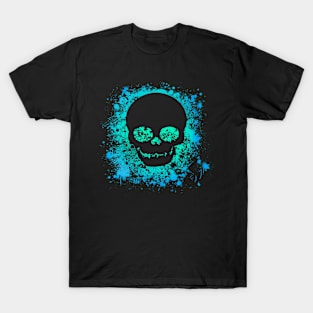 CJB Splatter Blue/Turquoise T-Shirt